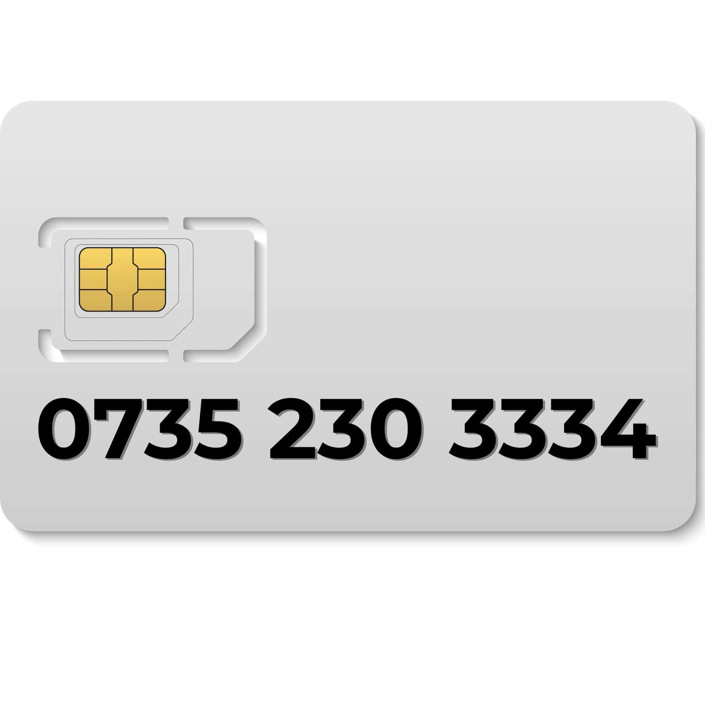 Buy VIP mobile number 0735 230 3334 (EE) – a unique gold number in the UK for personal or business use.