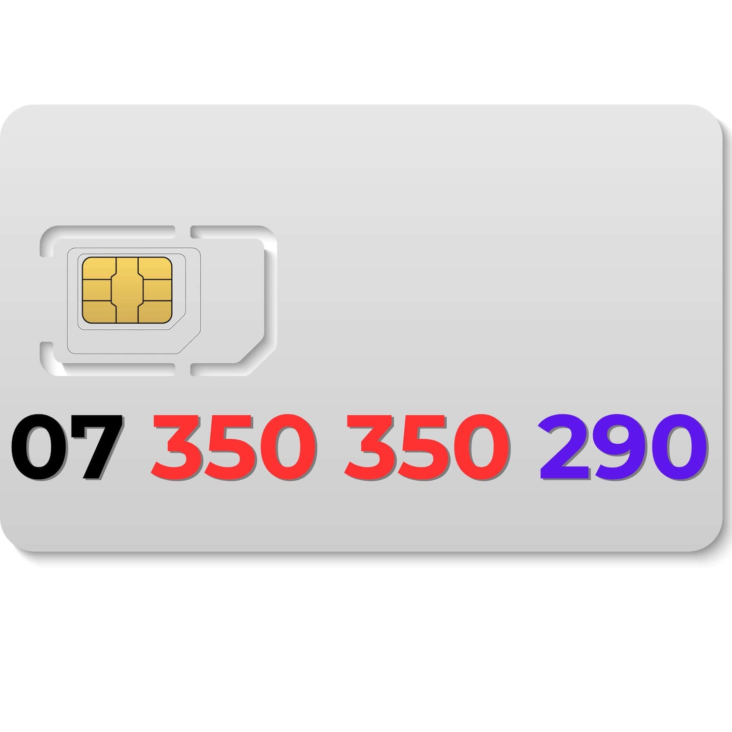 07 350 350 290 VIP mobile number UK – premium gold number for sale; choose memorable phone number and enjoy benefits.