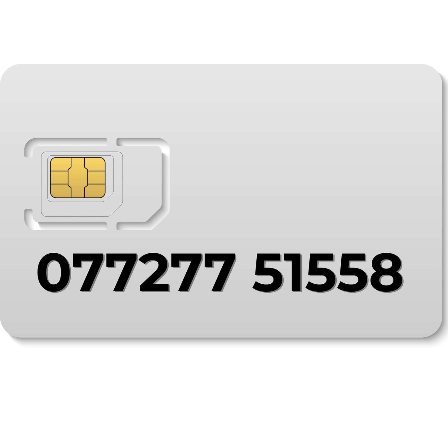VIP mobile number 077277 51558 (EE) – buy this memorable gold mobile number UK now!