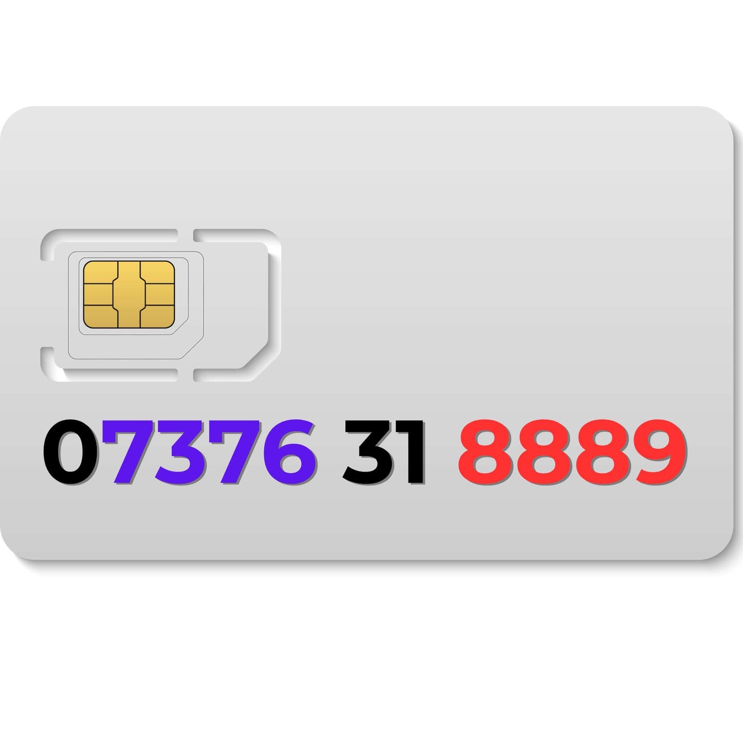07376 31 8889 (EE) – a VIP mobile number in the UK, perfect for business and personal use, easy to remember.