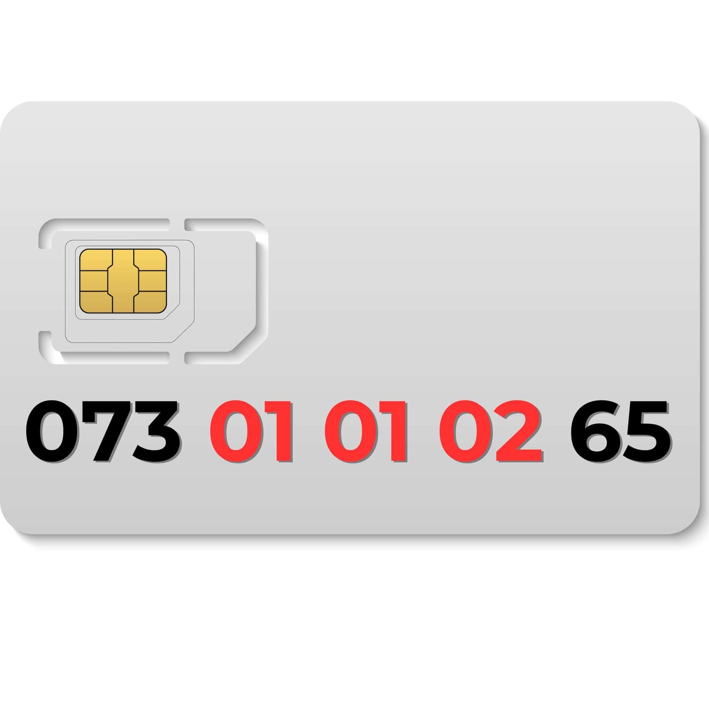 073 010102 65 VIP mobile number UK – buy premium gold number for your phone, memorable and unique.