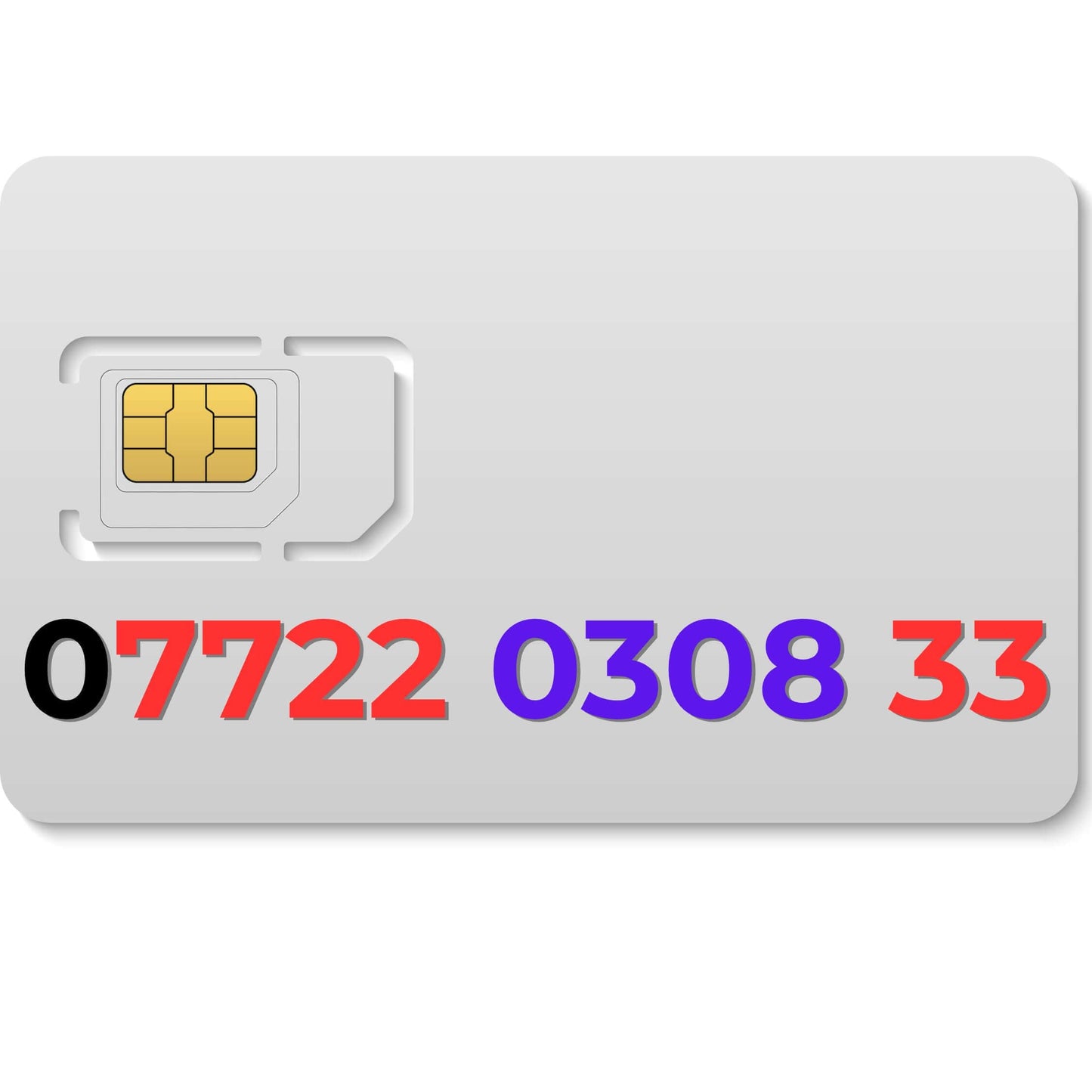 VIP mobile number 07722030833 (Vodafone) – premium gold number available in the UK for personal or business use.