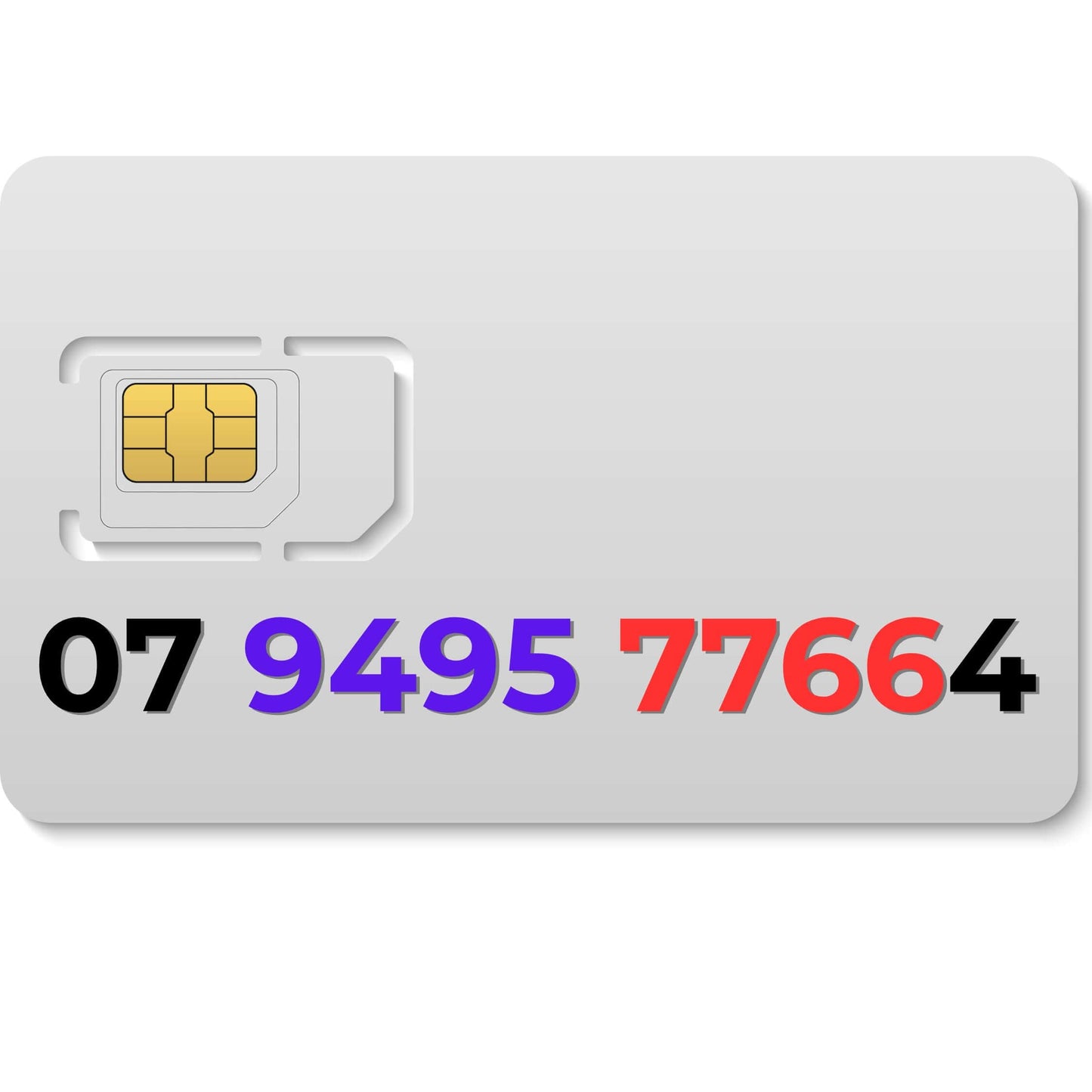 07949577664 (EE) – premium VIP mobile number UK for sale, choose your own gold mobile number.