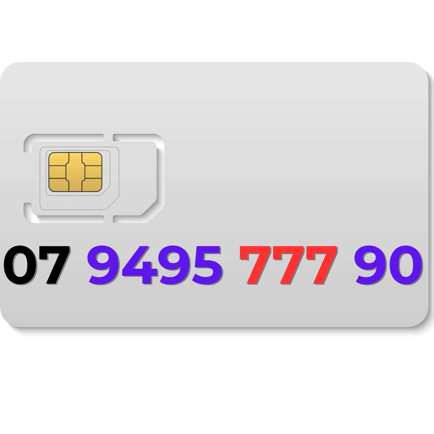 VIP mobile number 07949577790 (EE) - premium gold number for sale in the UK, ideal for personal or business use.