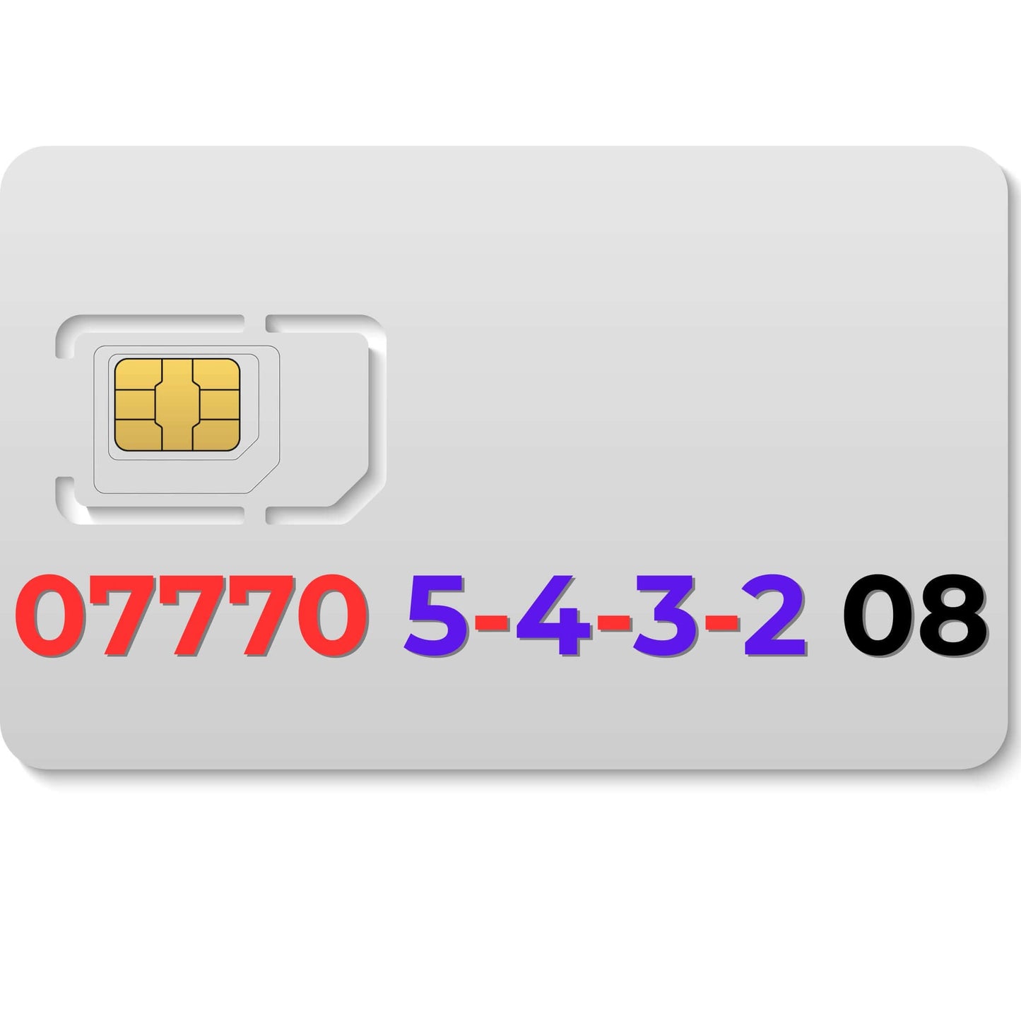 VIP mobile number 07770543208 (EE) – memorable UK gold number for purchase, ideal for business and personal use.