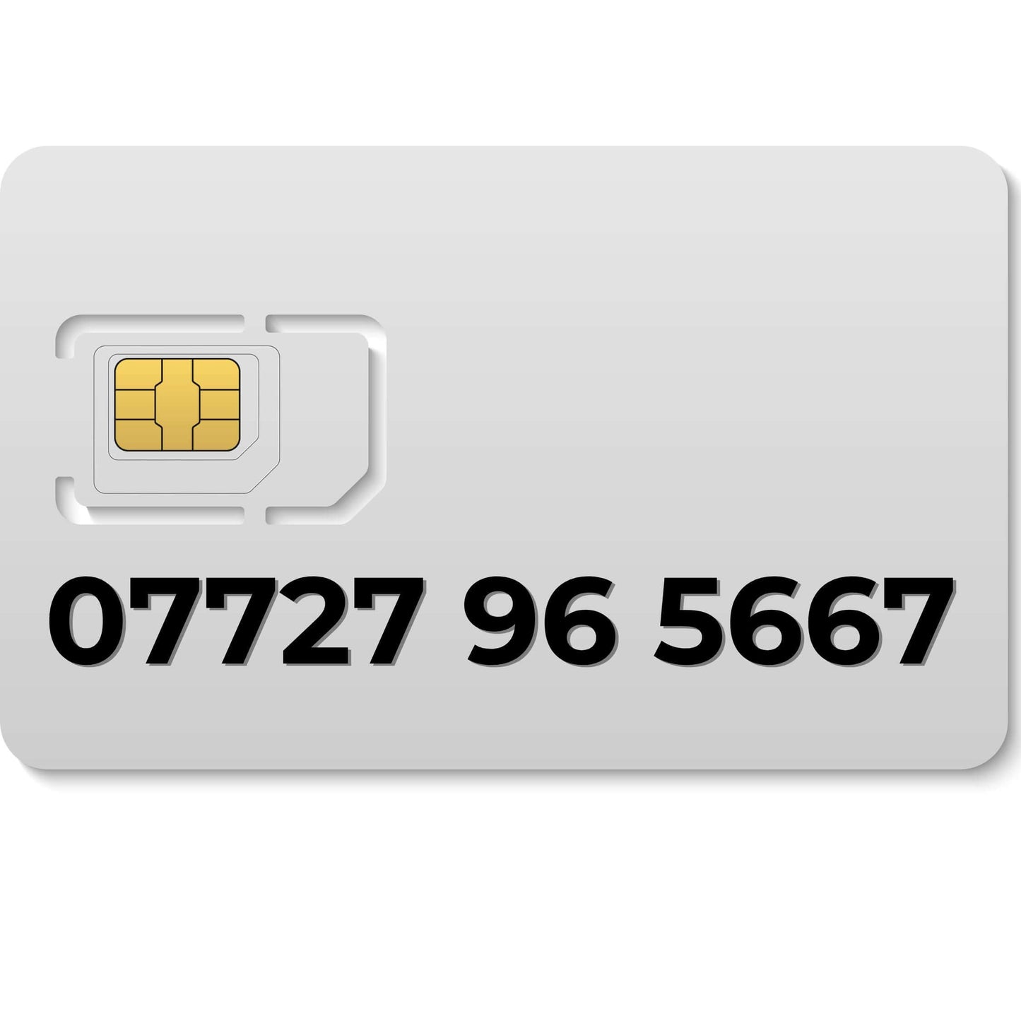 VIP mobile number 07727 96 5667 (EE) – premium golden number for sale, ideal for UK users.