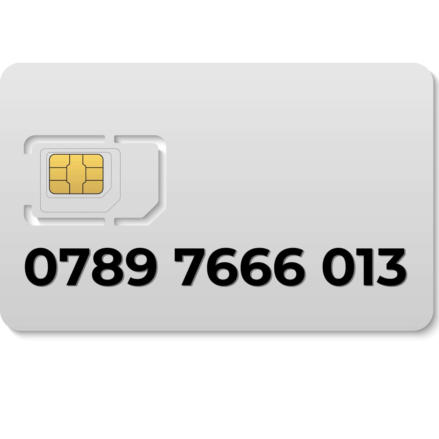 Premium VIP mobile number 0789 7666 013 (EE) – buy this memorable gold number in the UK for personal or business use.