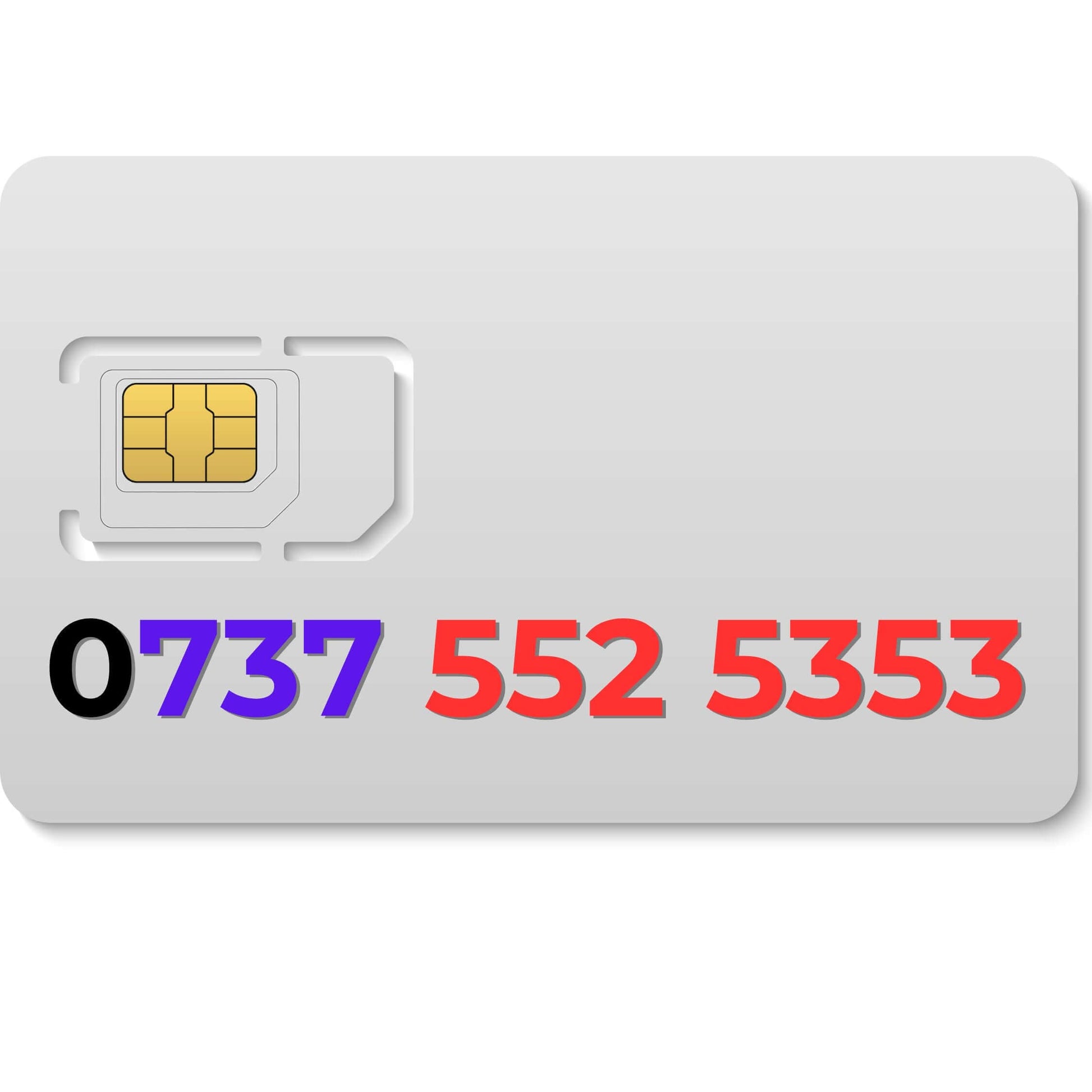 Premium VIP mobile number 07375525353 (UK) – buy a memorable gold SIM for personal or business use.