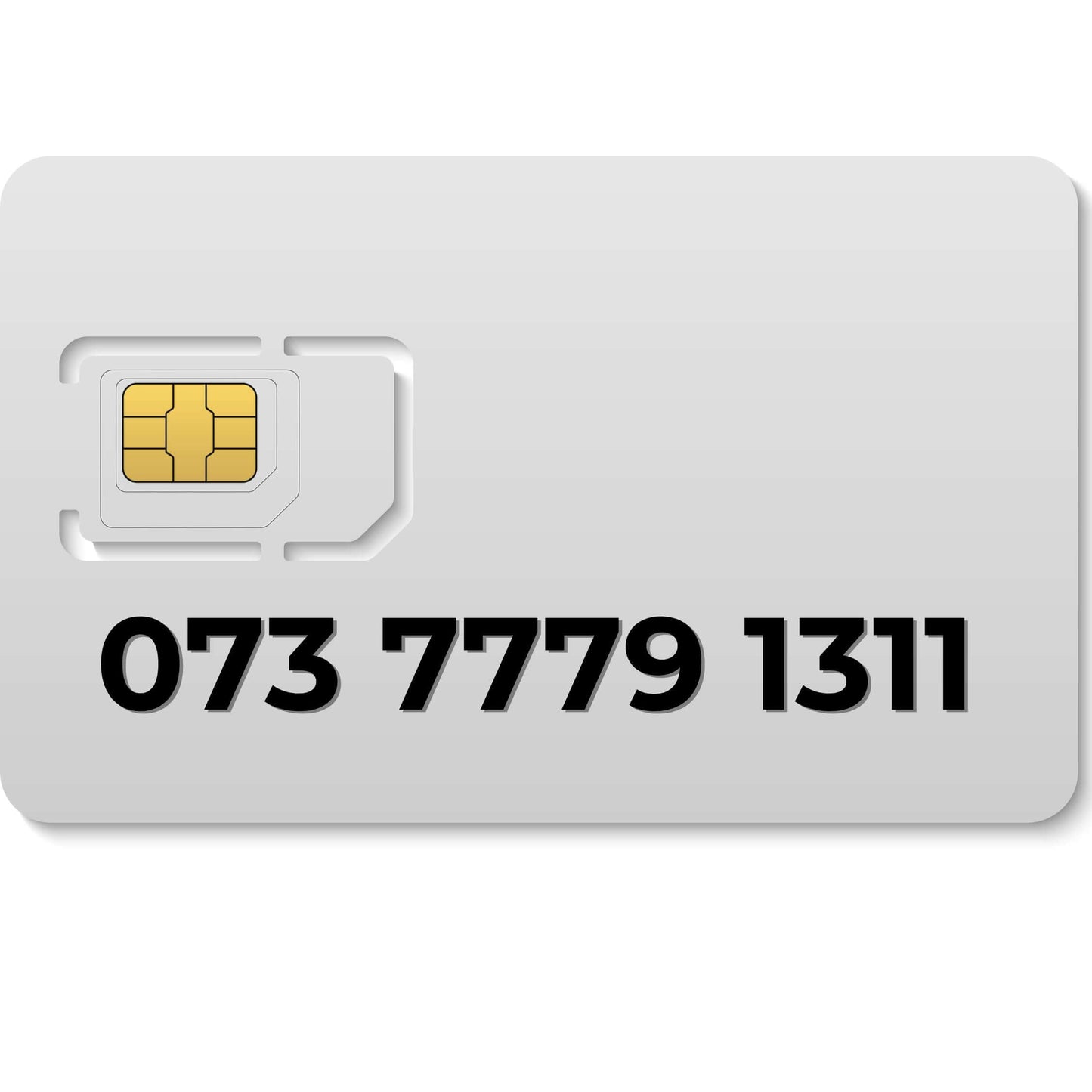 073 7779 1311 VIP mobile number UK – premium gold number available for sale, perfect for personal or business use.