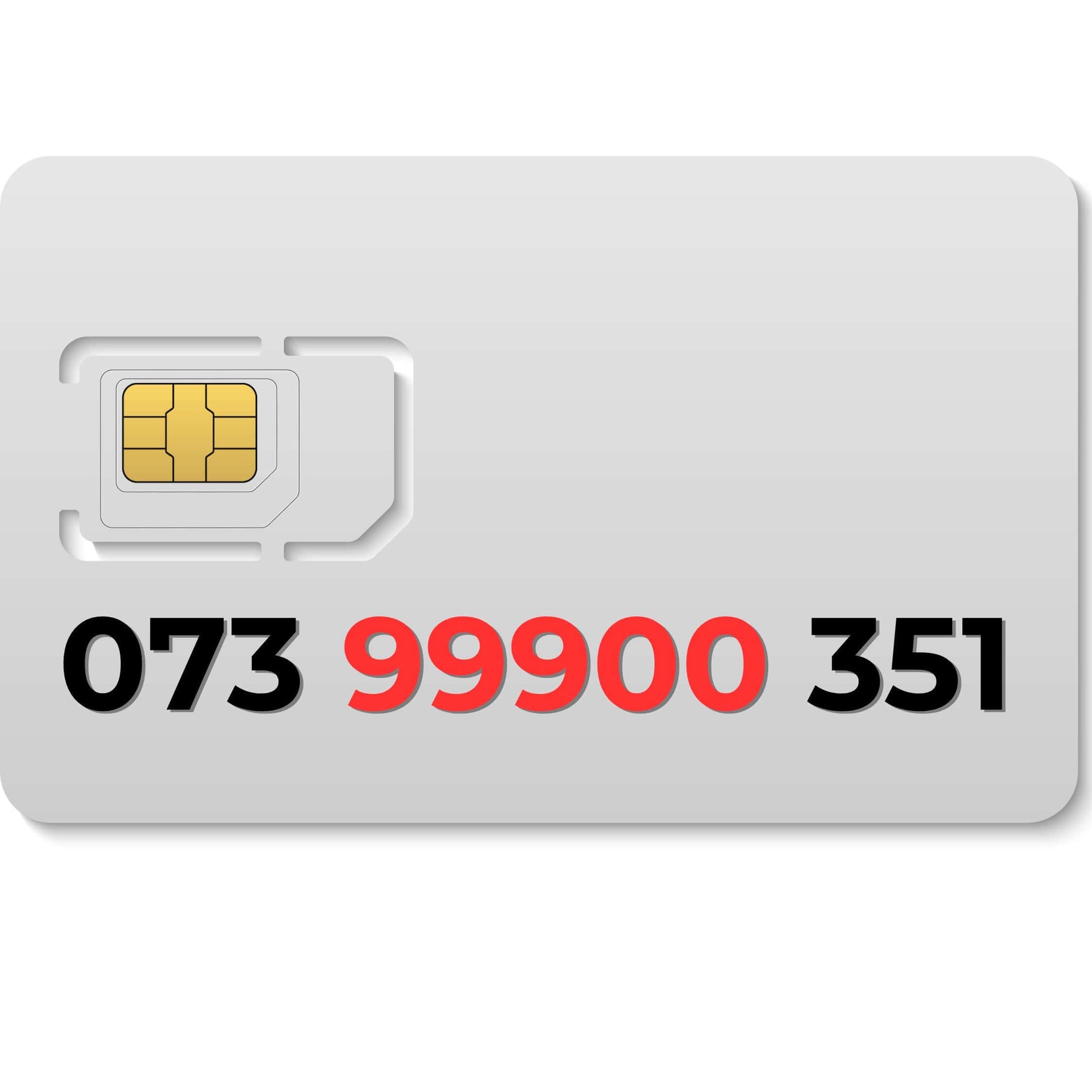 073 99900 351 – premium UK VIP mobile number for sale, choose your memorable phone number now!