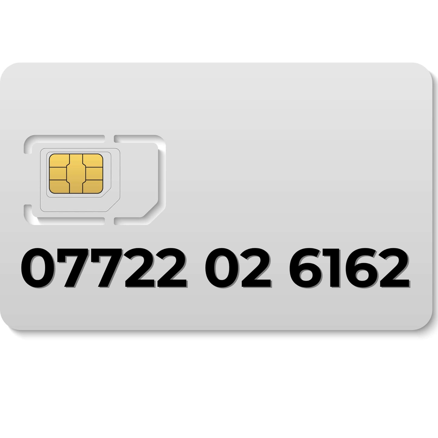 VIP mobile number 07722026162 (EE) – premium gold number for sale in the UK, choose your own memorable number.