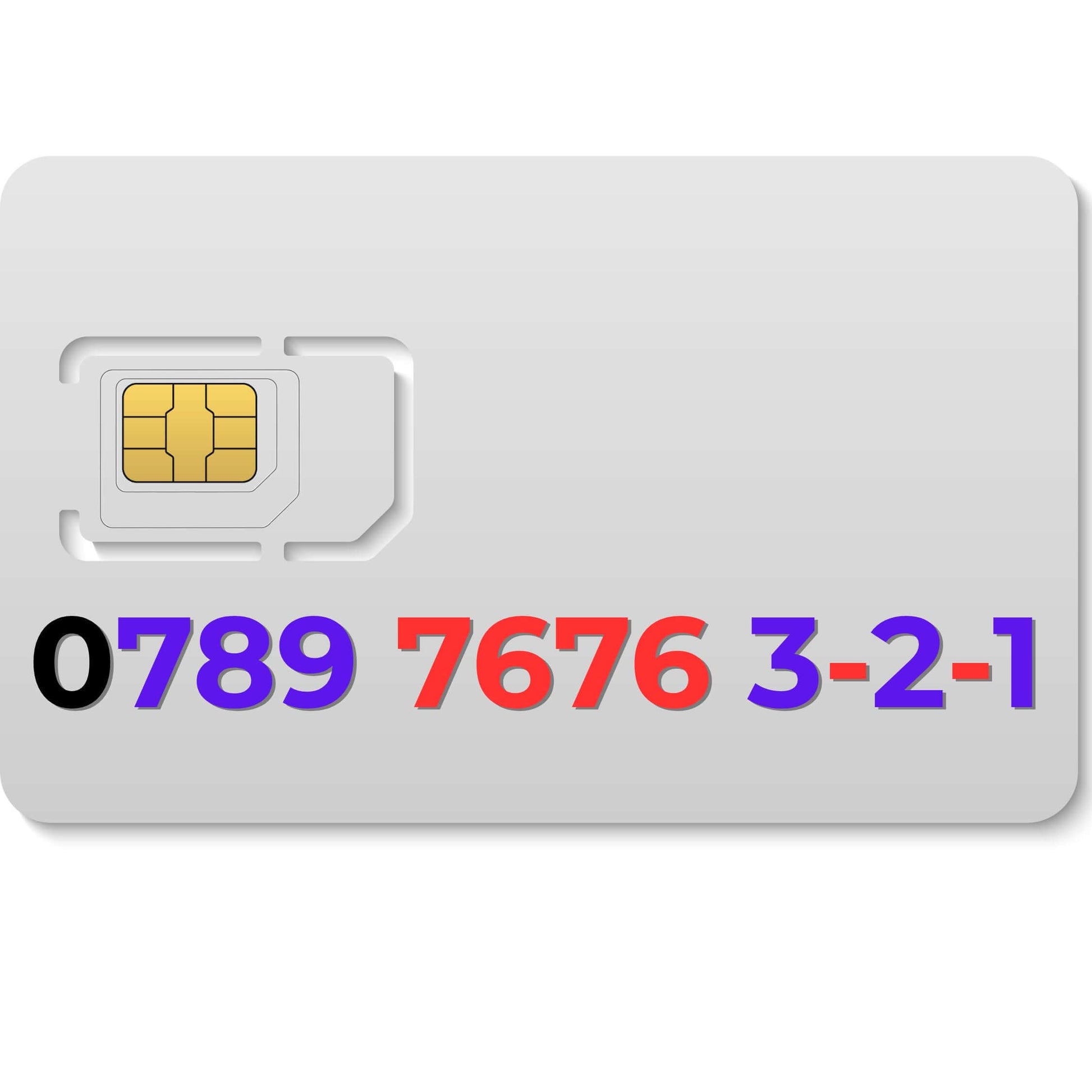 VIP mobile number 07897676321 (Vodafone) – premium gold number for sale in the UK, perfect for business and personal use.