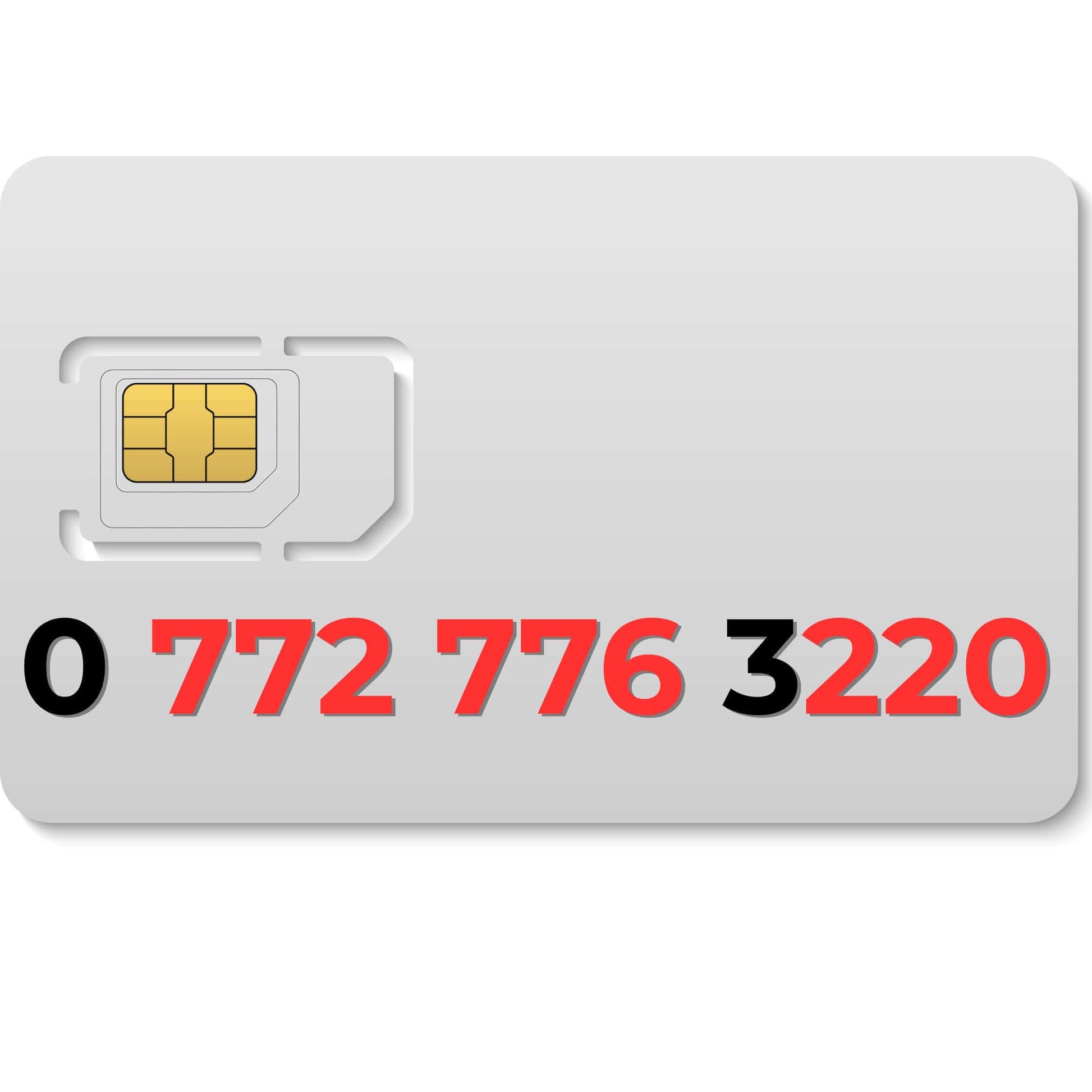 VIP mobile number 07727763220 (Vodafone) – premium gold number available in the UK, perfect for memorable use.