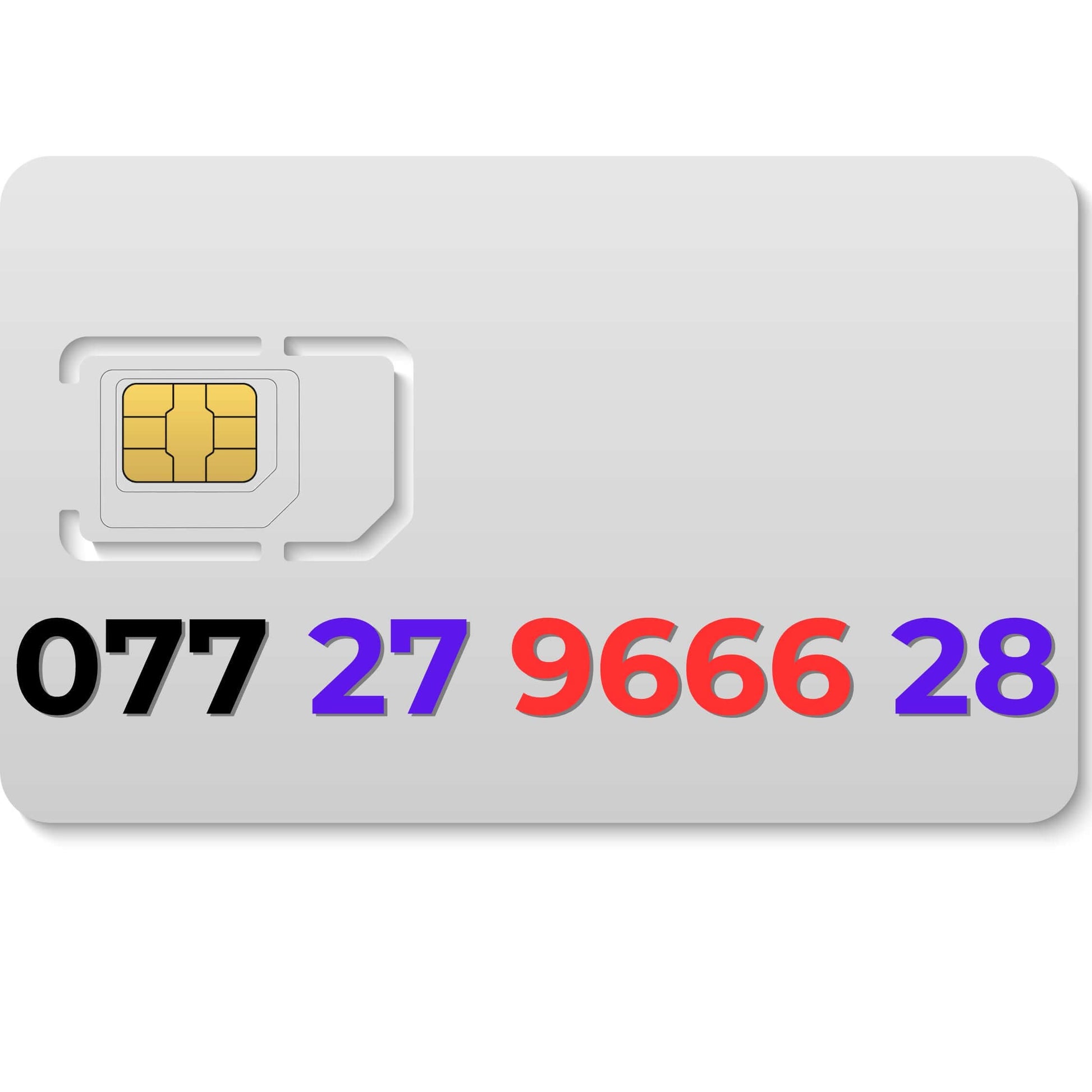 Premium VIP mobile number 07727966628 (Vodafone) for sale, memorable and ideal for personal or business use in the UK.