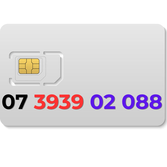 Exclusive UK VIP mobile number 07393902032 with repeating 0203 pattern