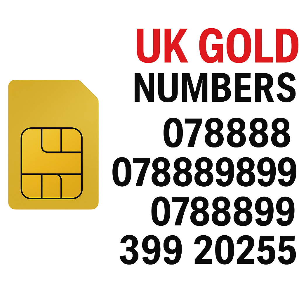 Shop 8888 VIP Numbers UK - 888 Gold Numbers Mobile Lucky Patterns ...