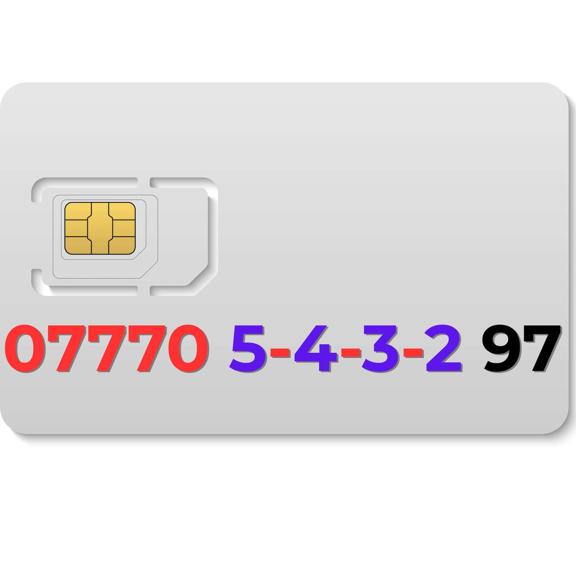VIP mobile number 07770543297 (EE) – memorable gold number for sale in the UK, perfect for business and personal use.